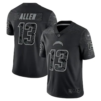 mens nike keenan allen black los angeles chargers rflctv li